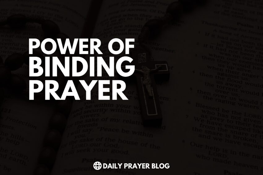 Unlock the Power of Binding Prayer: Unveiling the Ancient Catholic Ritual