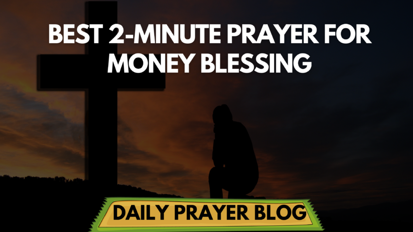 Prayer for Money Blessing