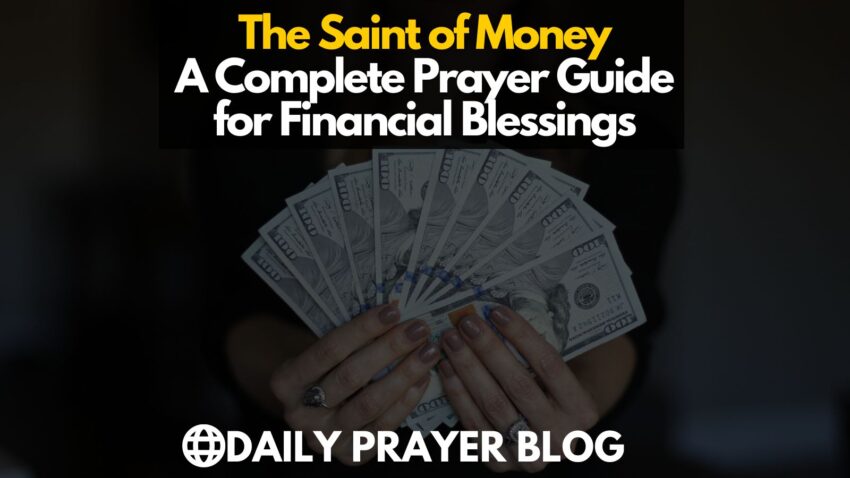 The Saint of Money A Complete Prayer Guide for Financial Blessings