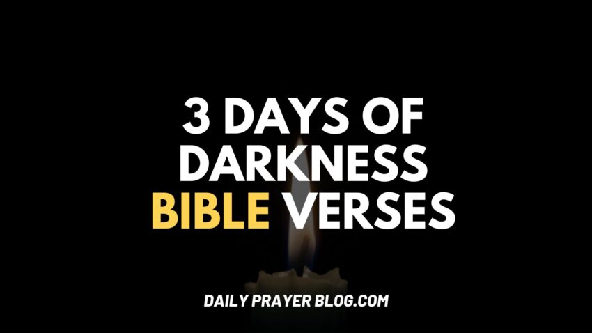 3 Days of Darkness Bible