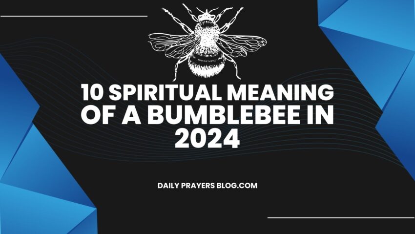 10 Spiritual Meaning of a Bumblebee in 2024