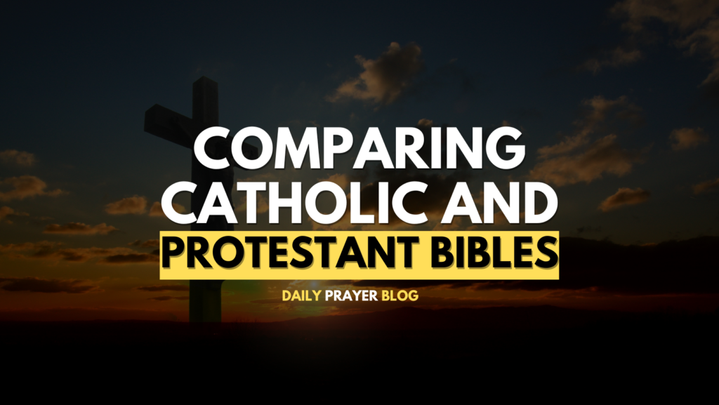 Comparing Catholic and Protestant Bibles
