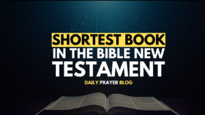 Shortest Book In the Bible New Testament