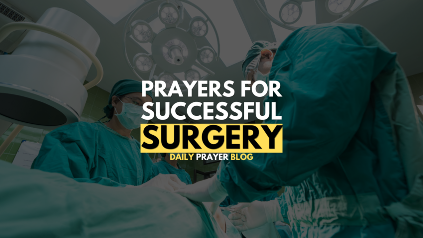 Prayers For SuccessFul Surgery